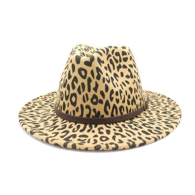 Print Mode Leopard Fall Hatte